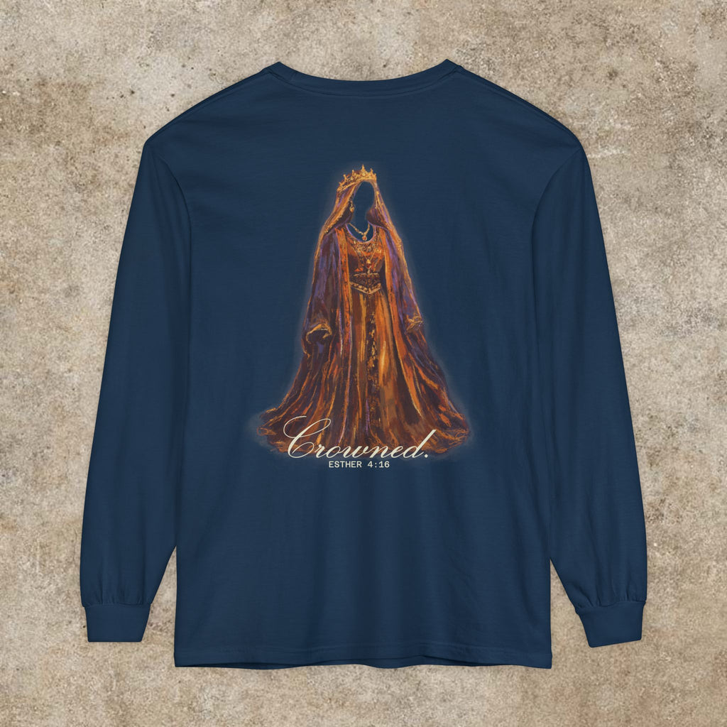 The Story of Esther | Hidden to Crowned Long Sleeve Shirt