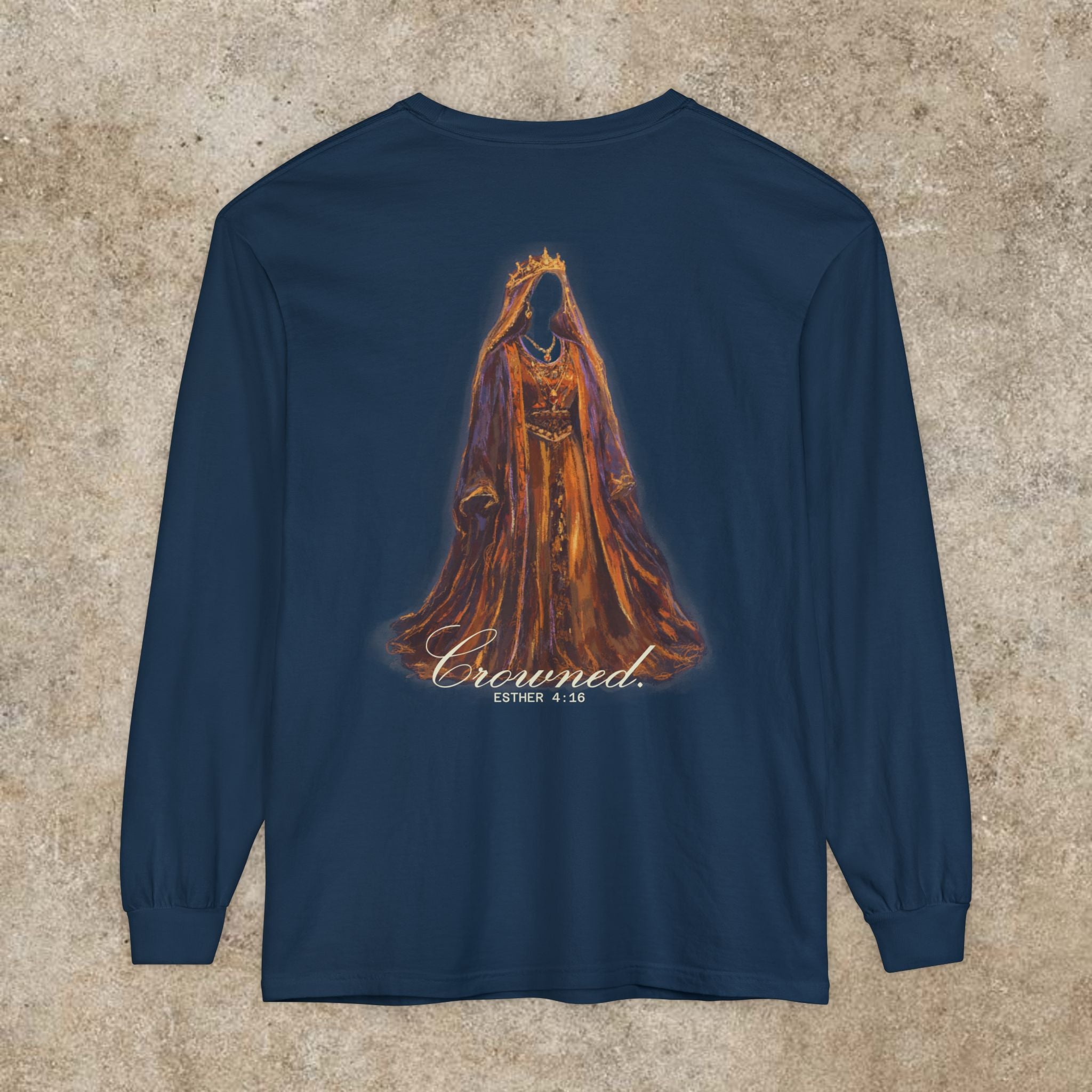 The Story of Esther | Hidden to Crowned Long Sleeve Shirt