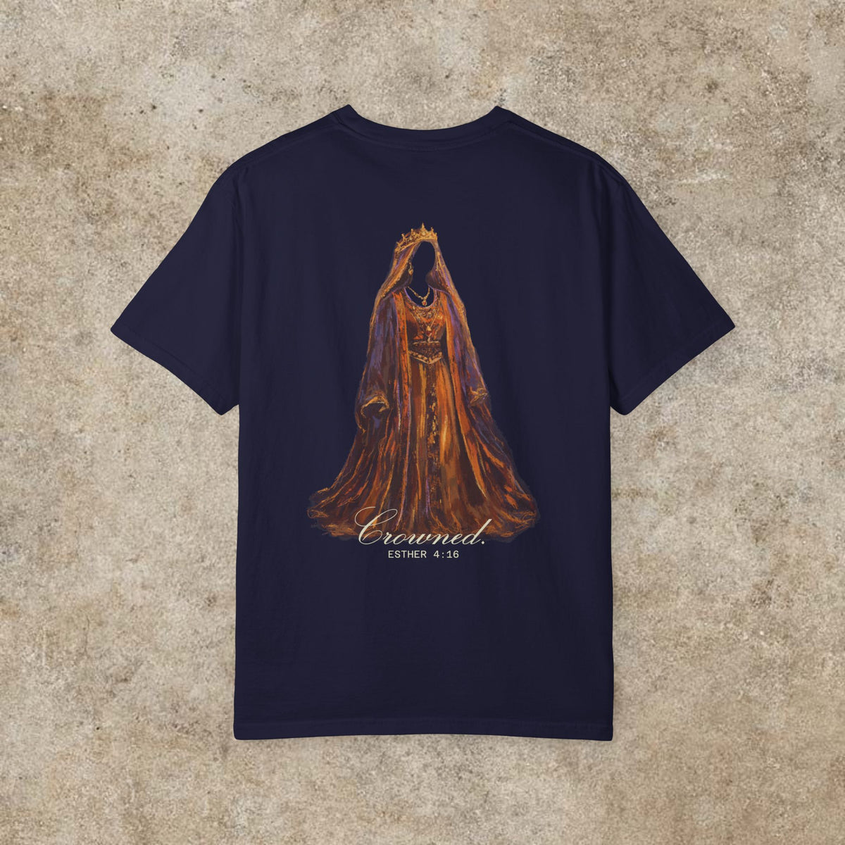 The Story of Esther | Hidden To Crowned Shirt - Front Design