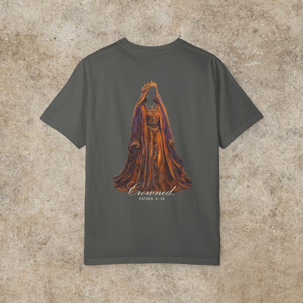 The Story of Esther | Hidden To Crowned Shirt - Front Design