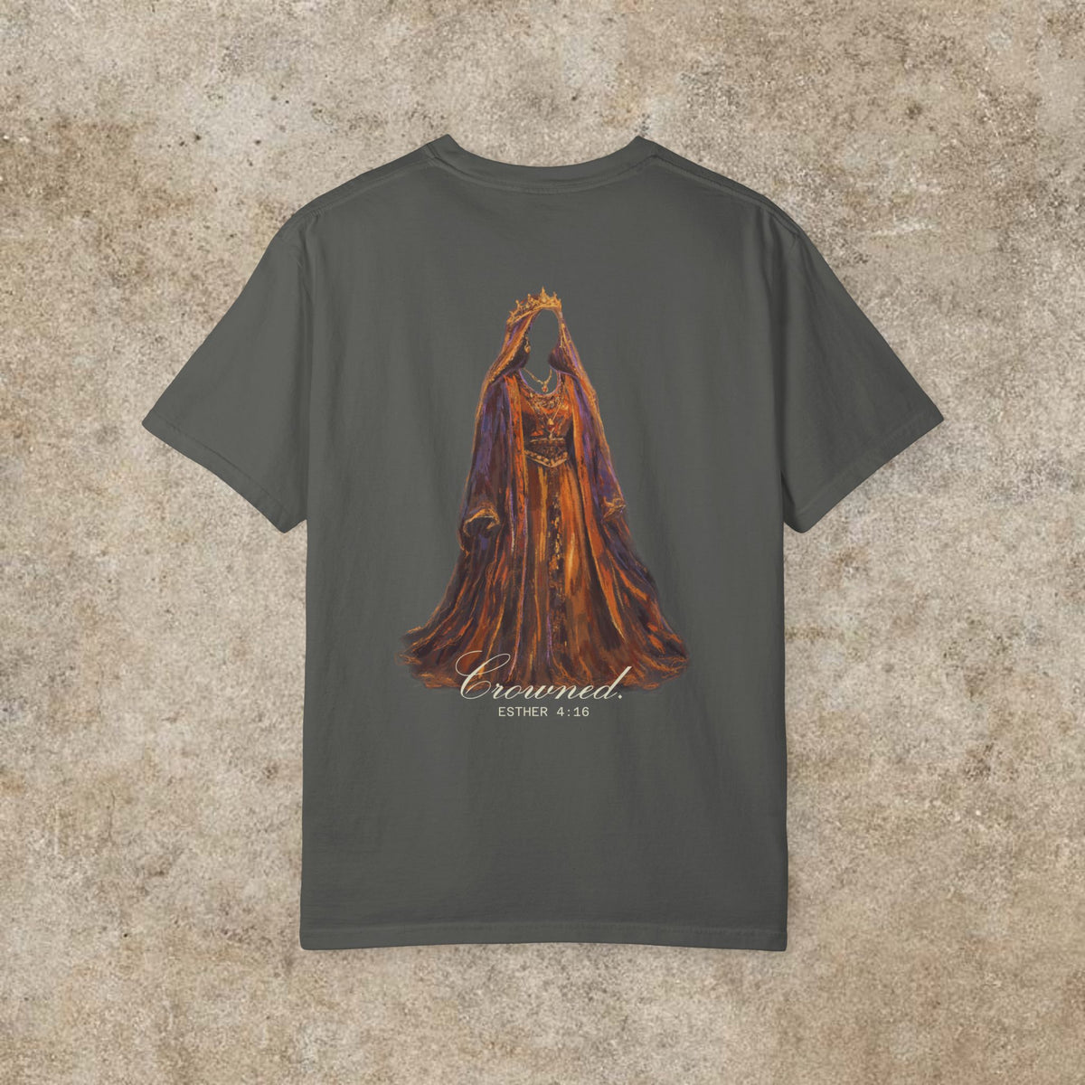 The Story of Esther | Hidden To Crowned Shirt - Front Design