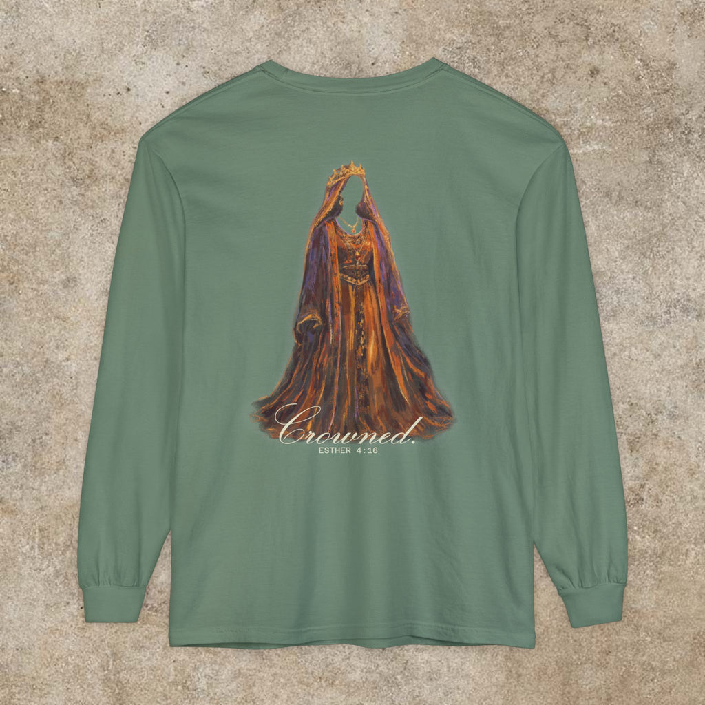 The Story of Esther | Hidden to Crowned Long Sleeve Shirt