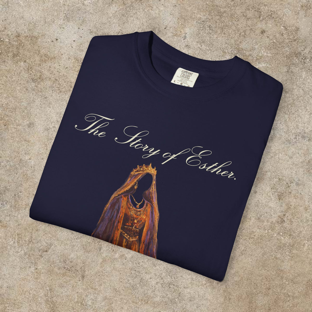 The Story of Esther | Hidden To Crowned Shirt - Front Design