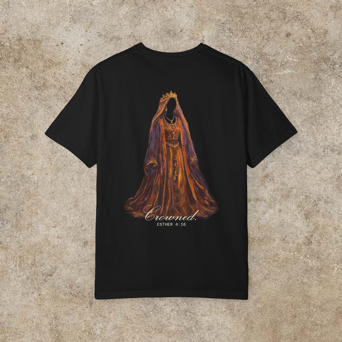 The Story of Esther | Hidden To Crowned Shirt - Front Design