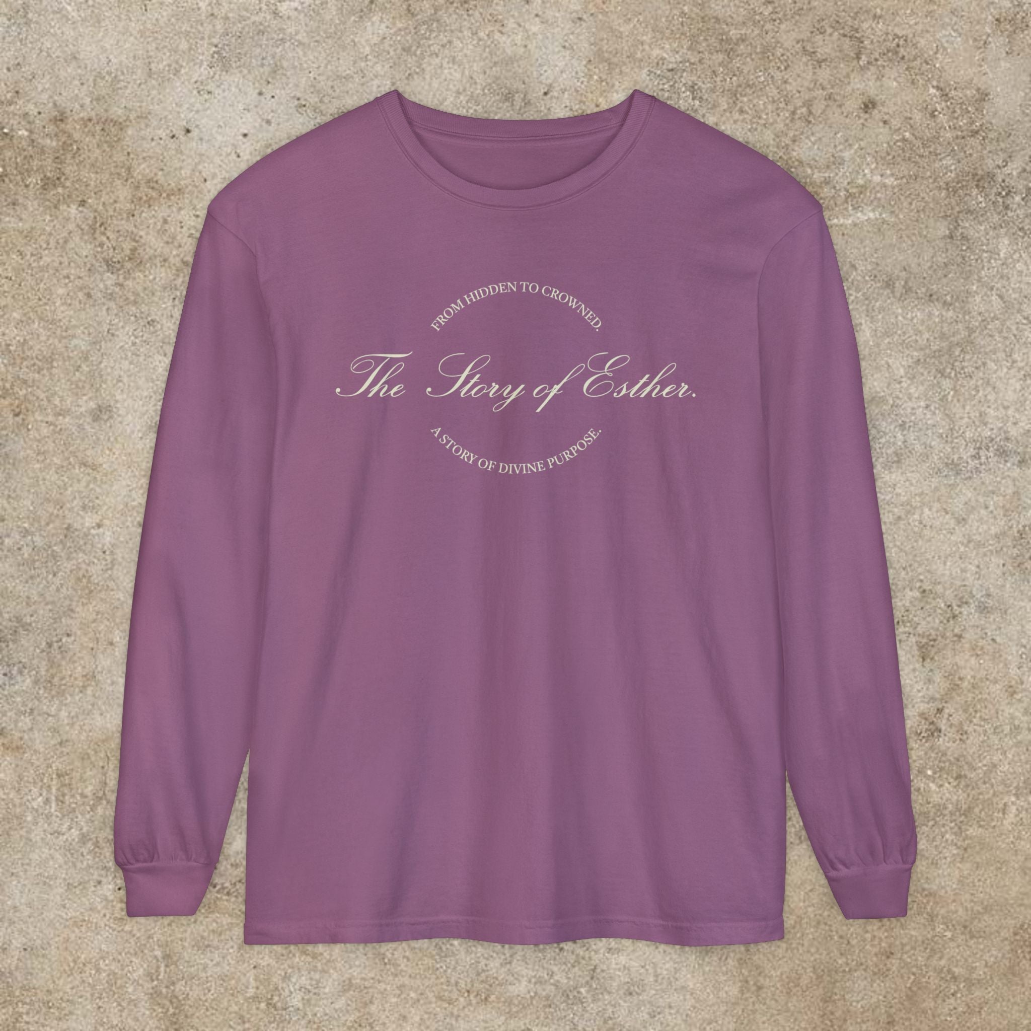 The Story of Esther | Hidden to Crowned Long Sleeve Shirt
