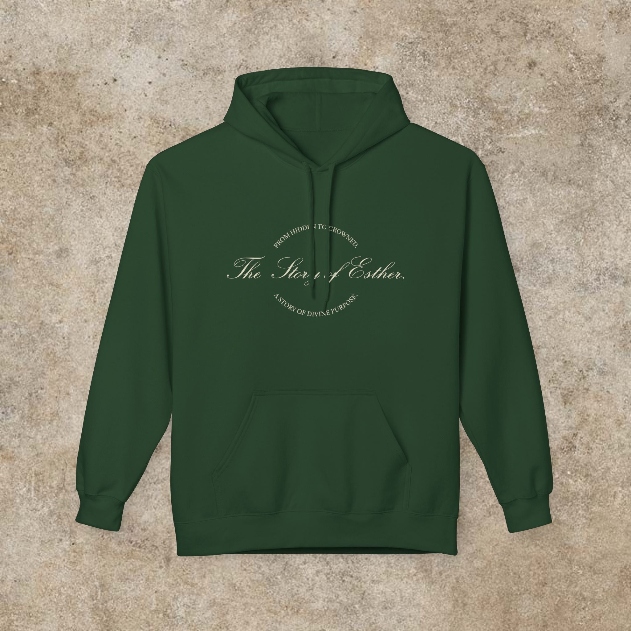 The Story of Esther | Hidden to Crowned Hoodie