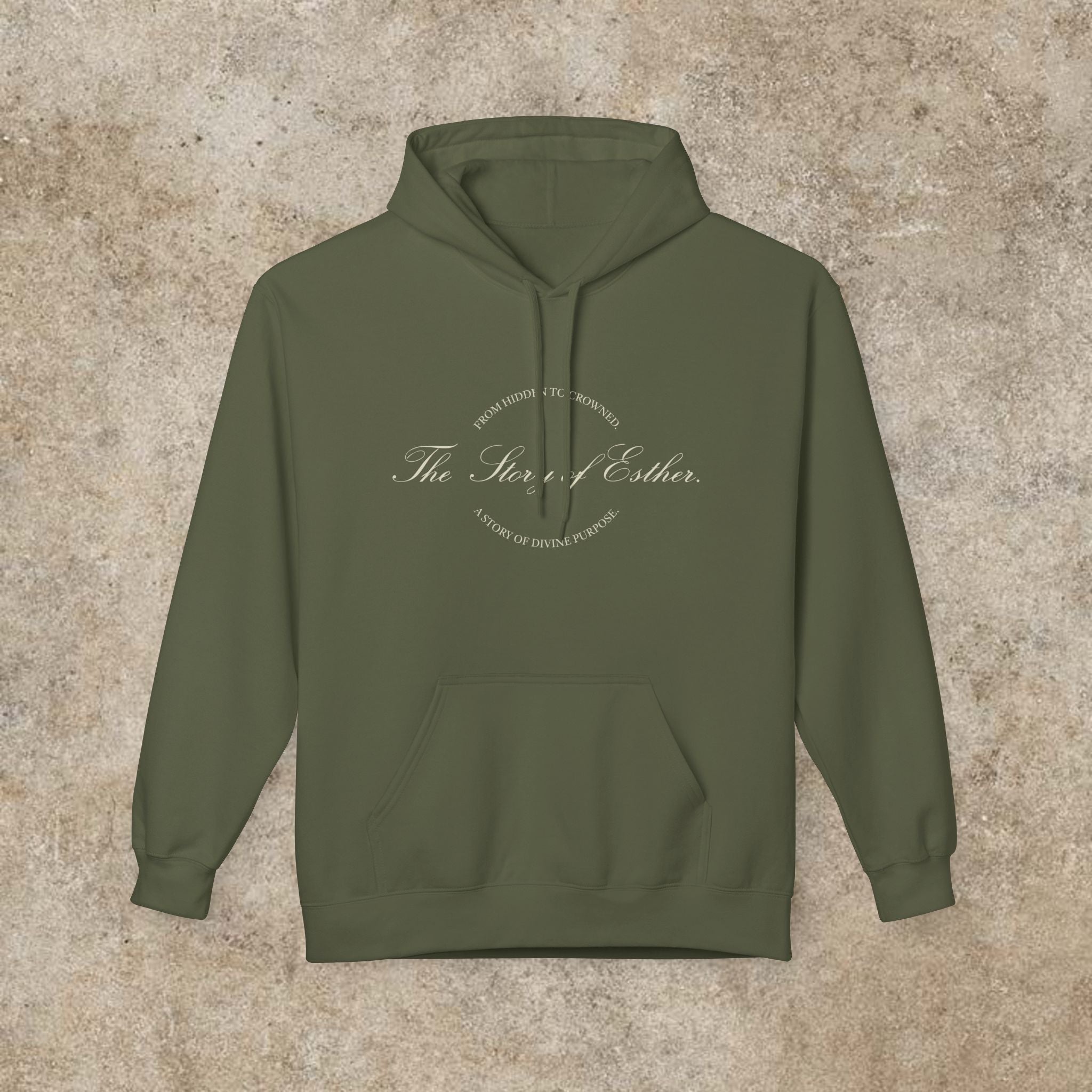 The Story of Esther | Hidden to Crowned Hoodie