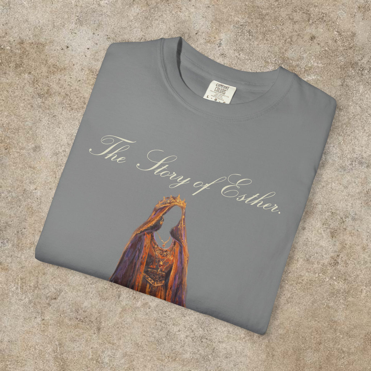 The Story of Esther | Hidden To Crowned Shirt - Front Design