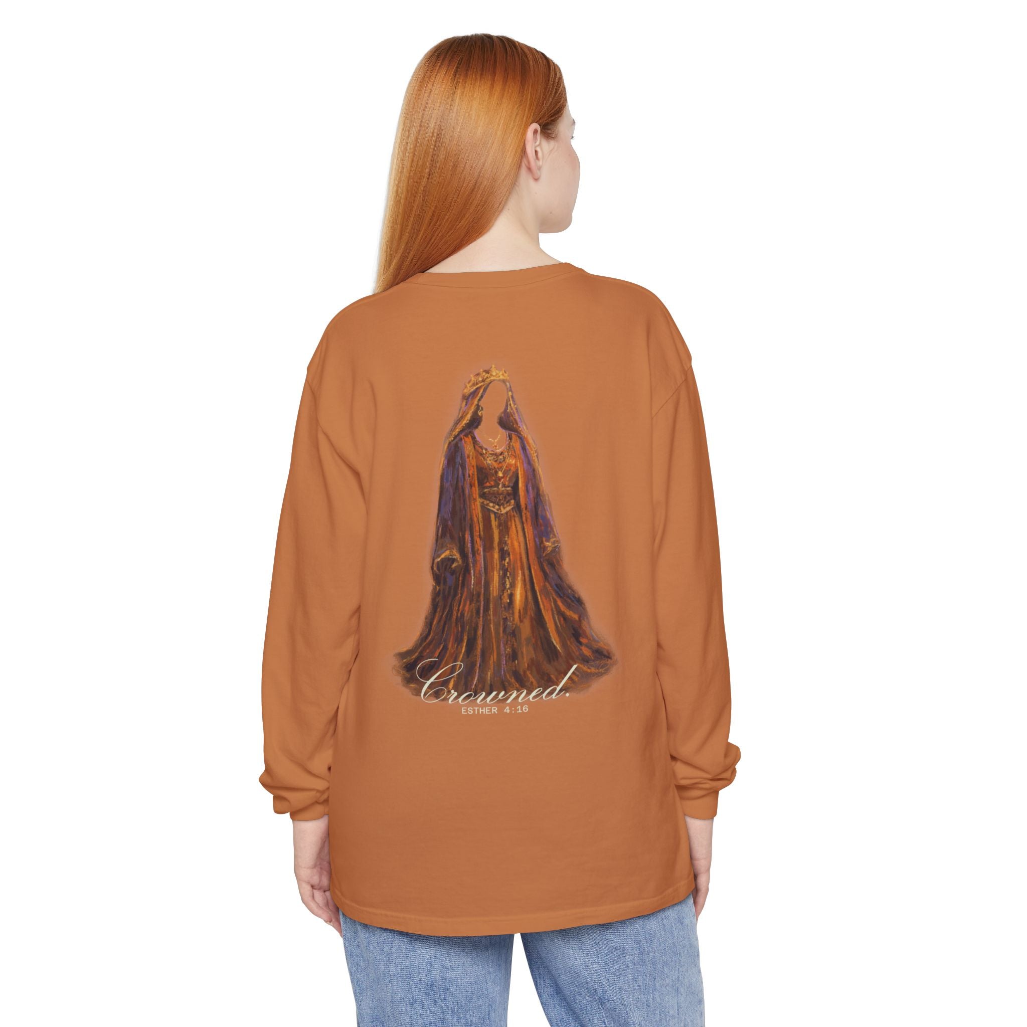 The Story of Esther | Hidden to Crowned Long Sleeve Shirt