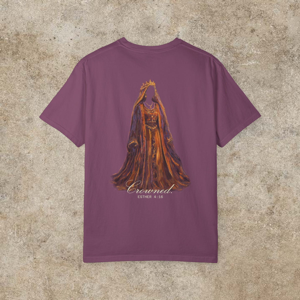 The Story of Esther | Hidden To Crowned Shirt - Front Design