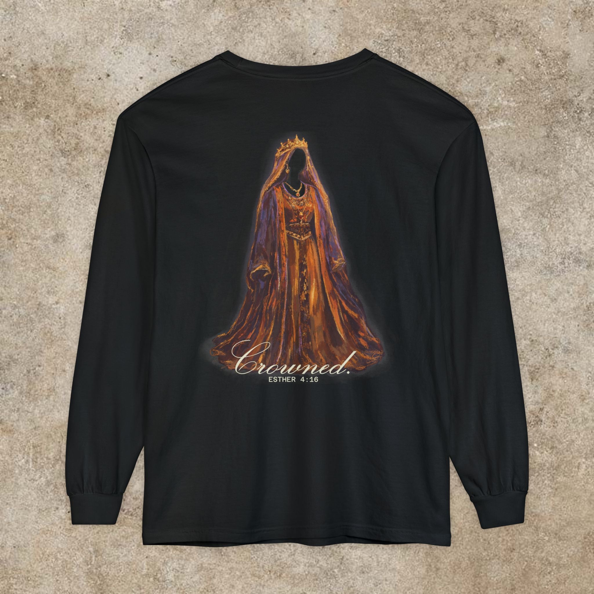 The Story of Esther | Hidden to Crowned Long Sleeve Shirt