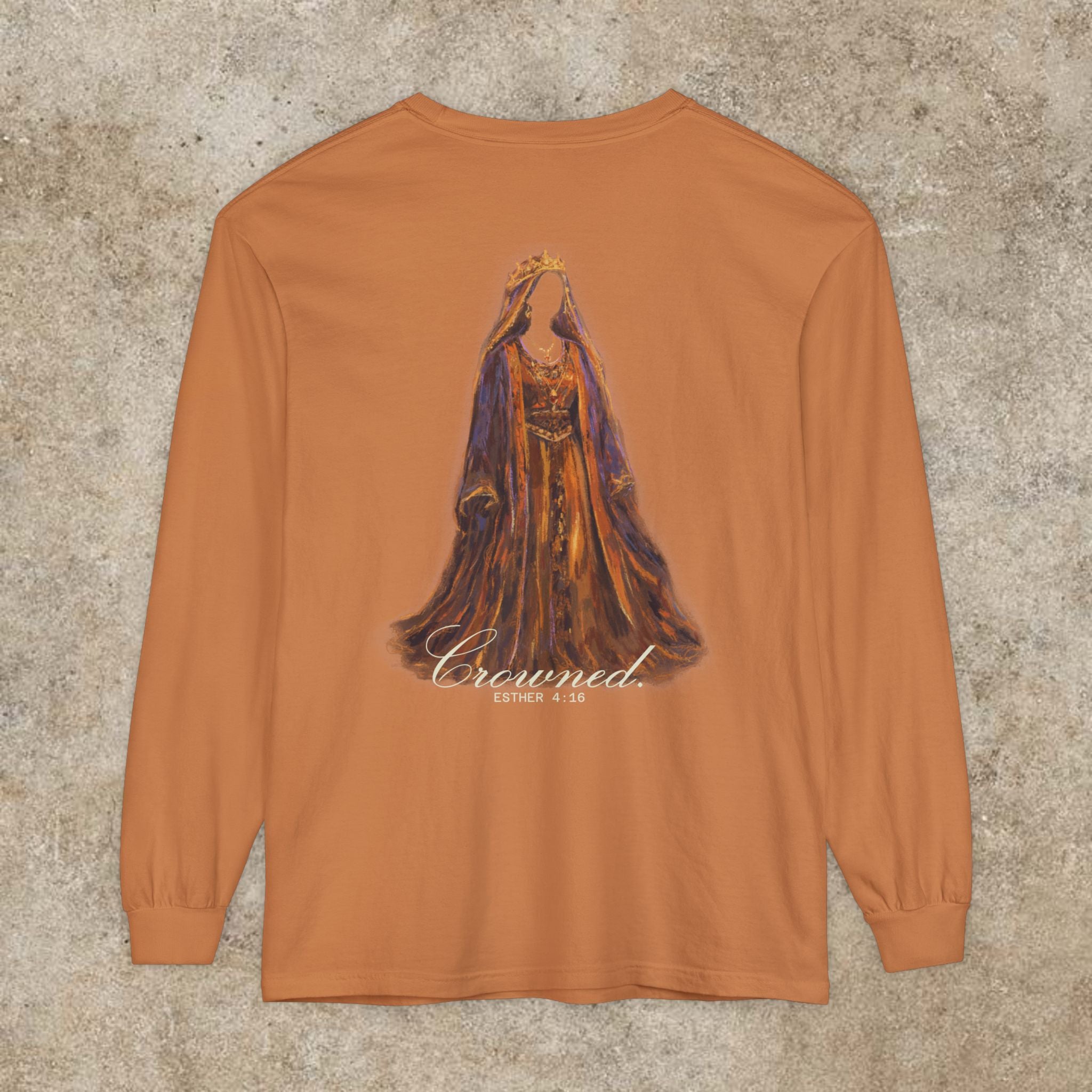 The Story of Esther | Hidden to Crowned Long Sleeve Shirt