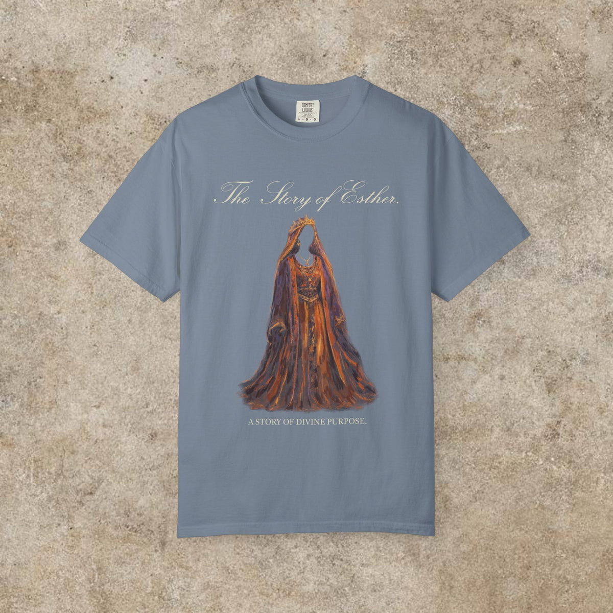 The Story of Esther | Hidden To Crowned Shirt - Front Design