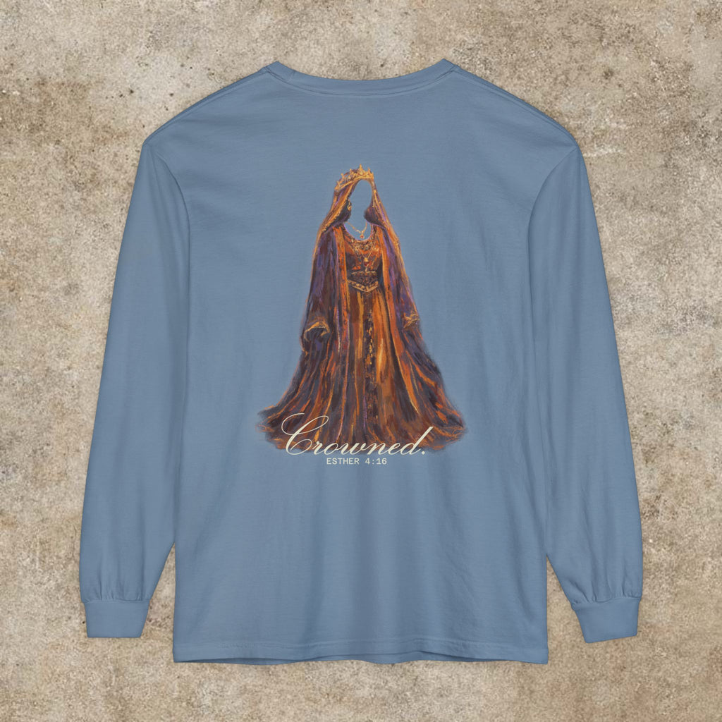 The Story of Esther | Hidden to Crowned Long Sleeve Shirt