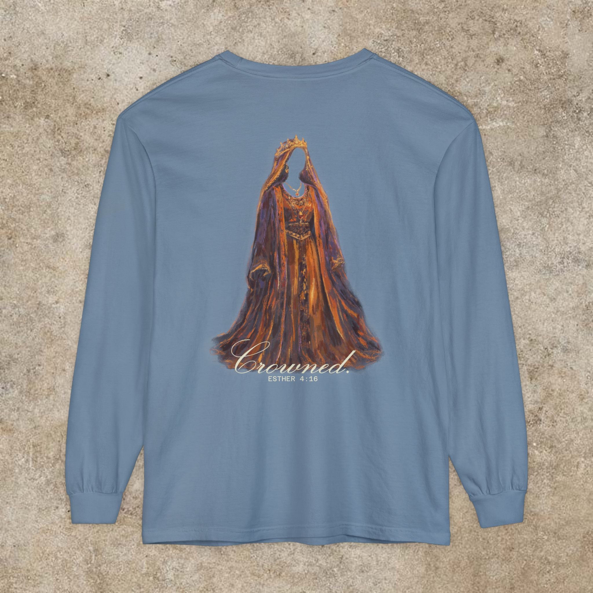 The Story of Esther | Hidden to Crowned Long Sleeve Shirt