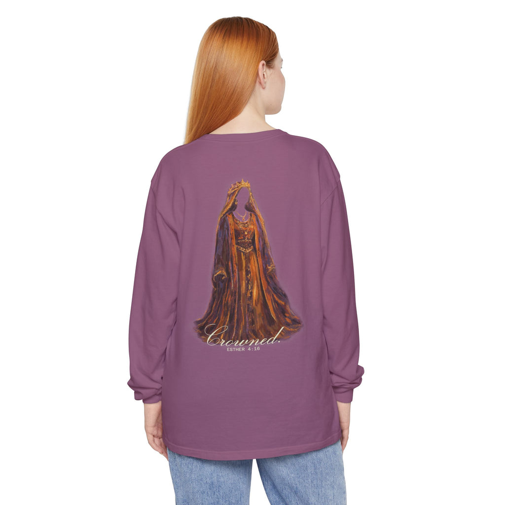 The Story of Esther | Hidden to Crowned Long Sleeve Shirt