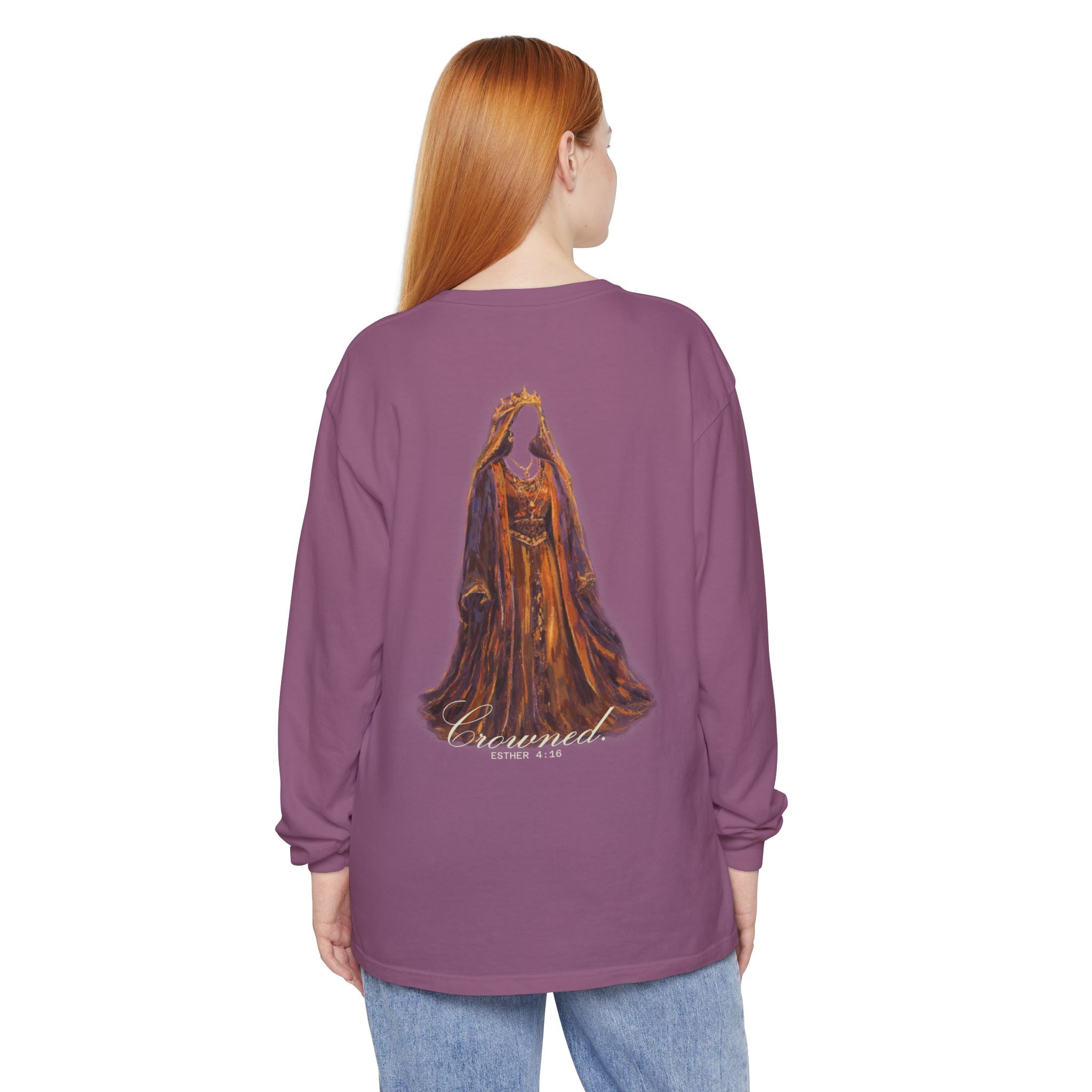 The Story of Esther | Hidden to Crowned Long Sleeve Shirt