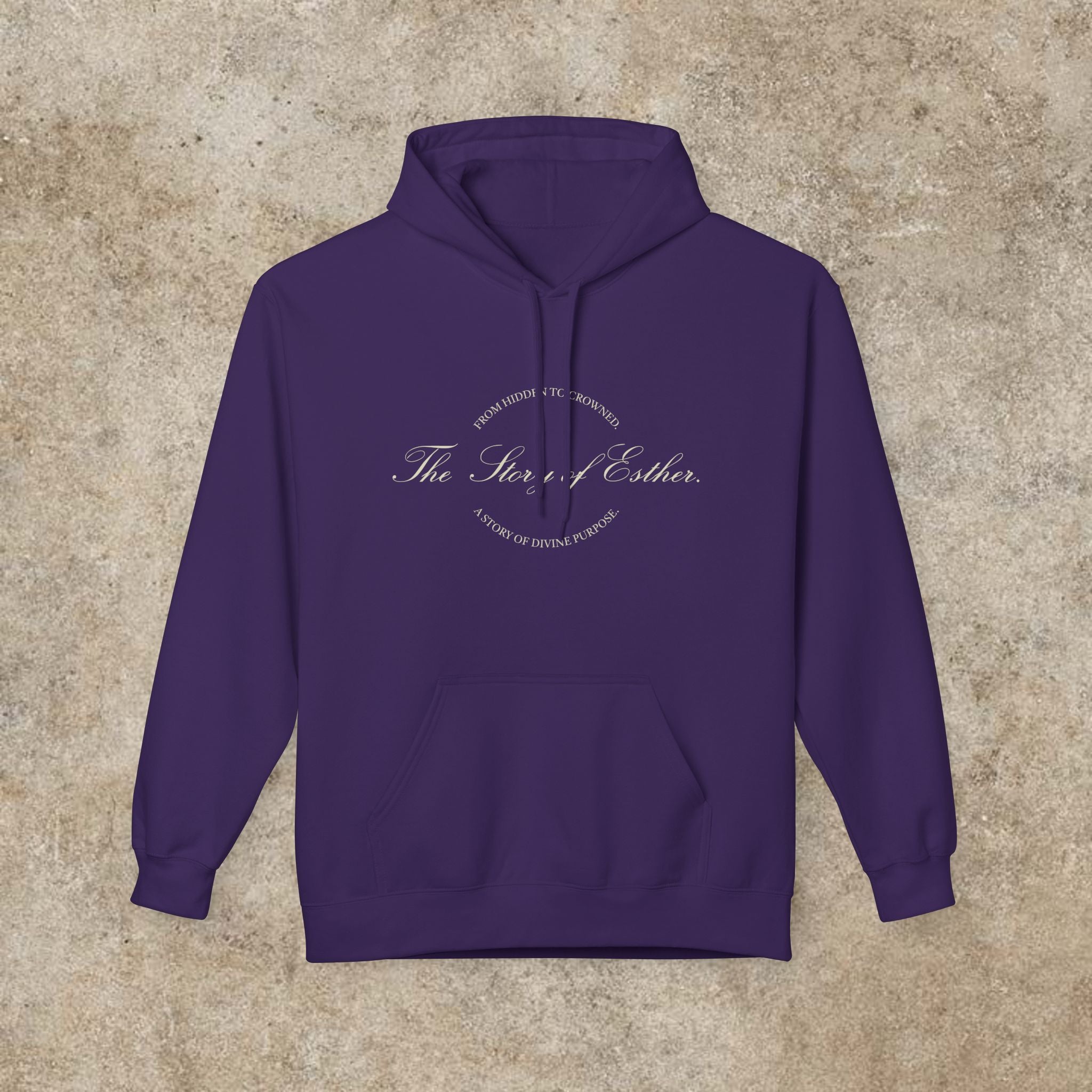 The Story of Esther | Hidden to Crowned Hoodie