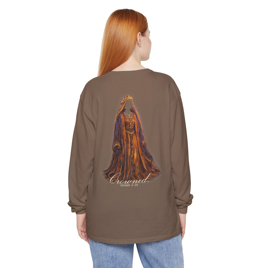 The Story of Esther | Hidden to Crowned Long Sleeve Shirt