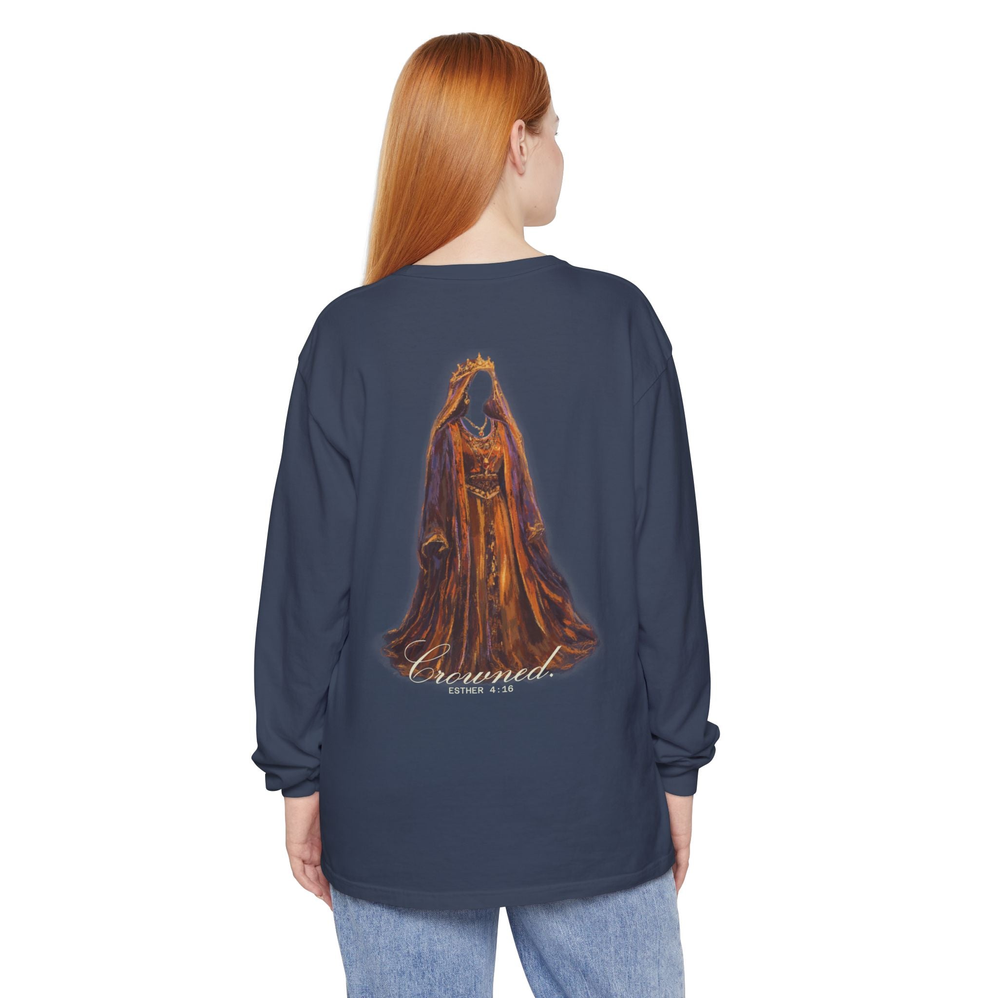 The Story of Esther | Hidden to Crowned Long Sleeve Shirt