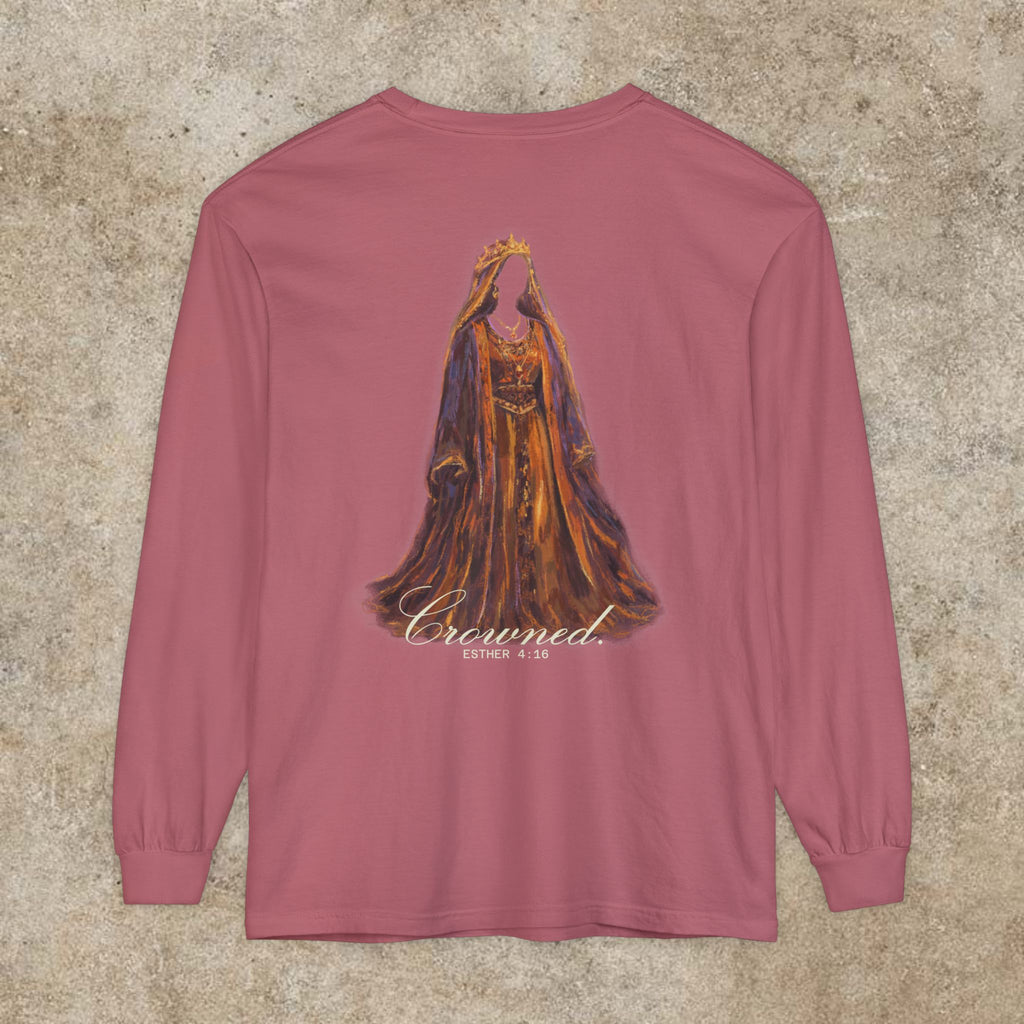 The Story of Esther | Hidden to Crowned Long Sleeve Shirt