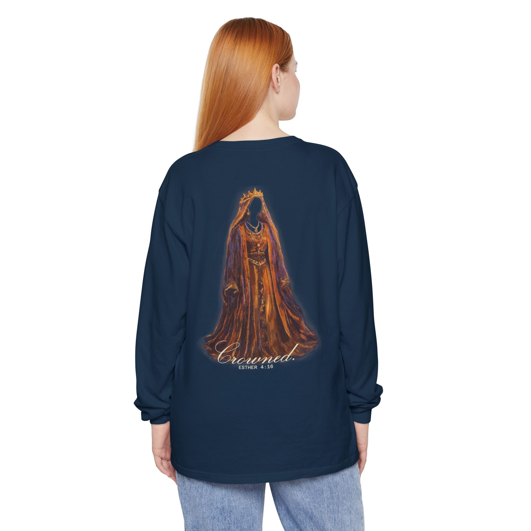 The Story of Esther | Hidden to Crowned Long Sleeve Shirt