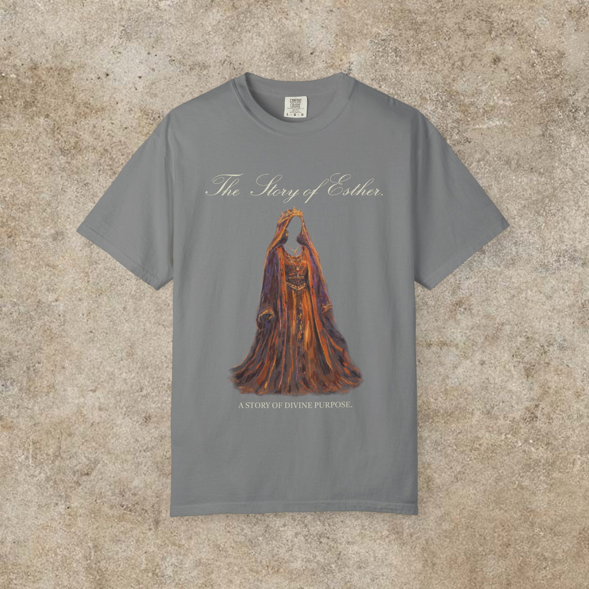 The Story of Esther | Hidden To Crowned Shirt - Front Design