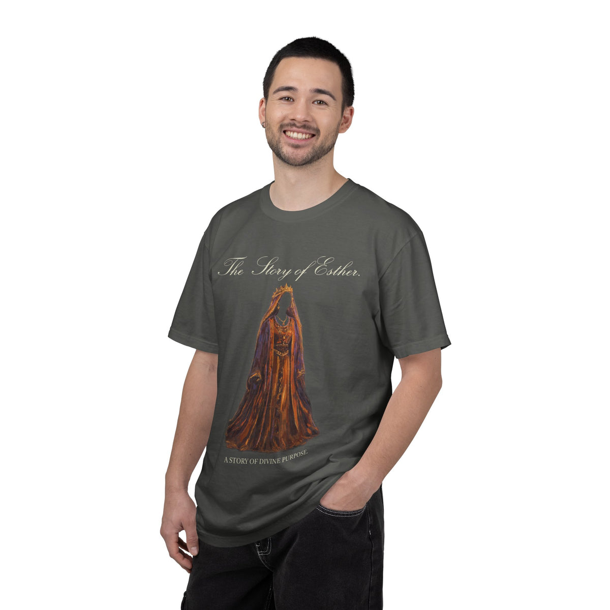 The Story of Esther | Hidden To Crowned Shirt - Front Design