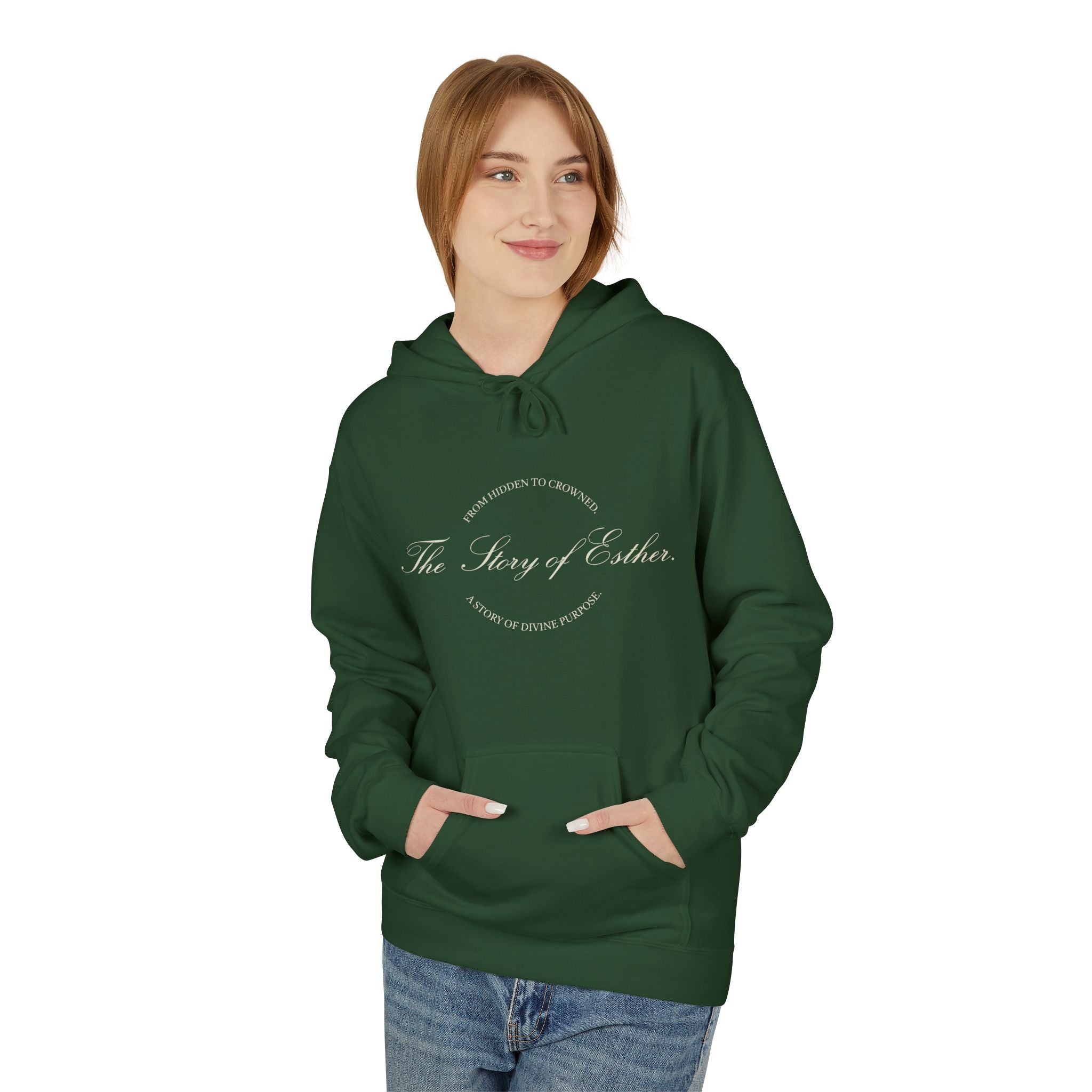 The Story of Esther | Hidden to Crowned Hoodie