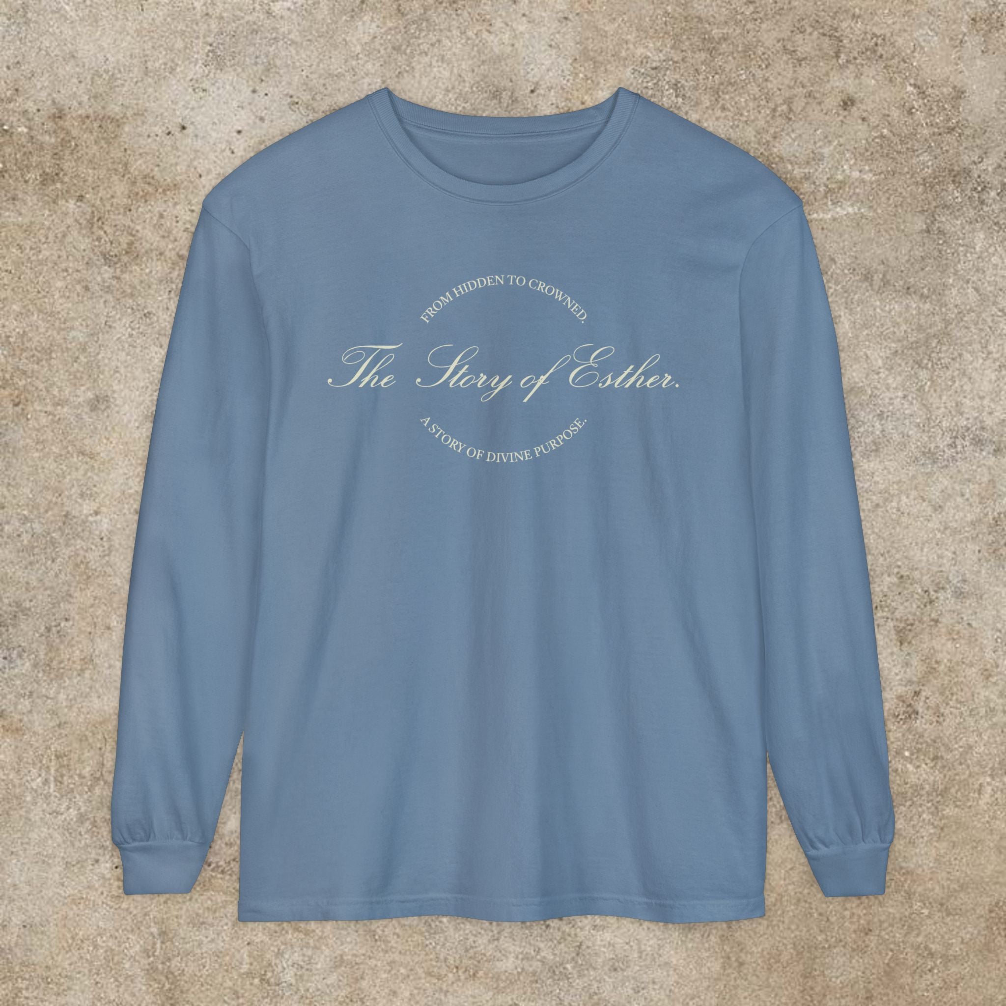 The Story of Esther | Hidden to Crowned Long Sleeve Shirt