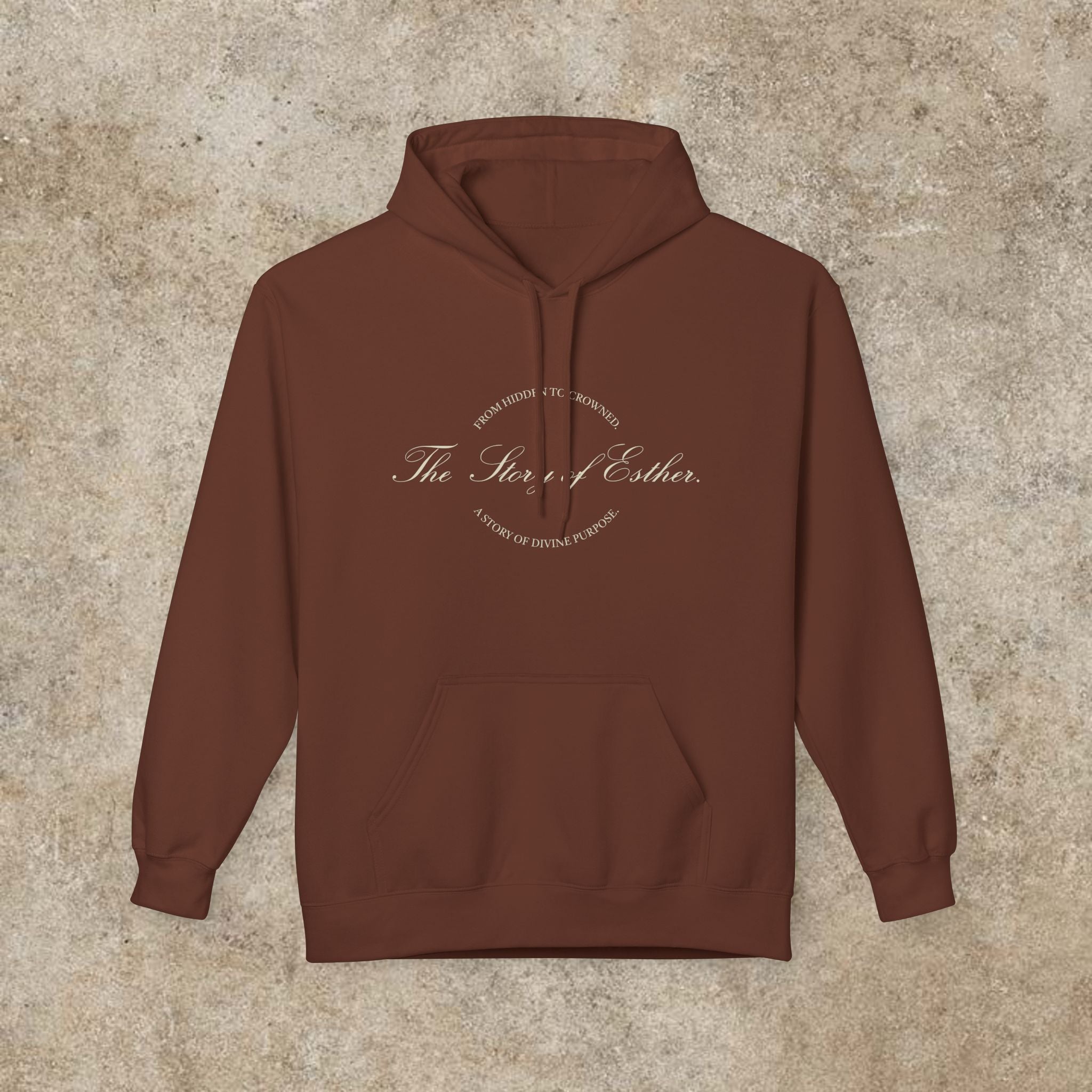 The Story of Esther | Hidden to Crowned Hoodie