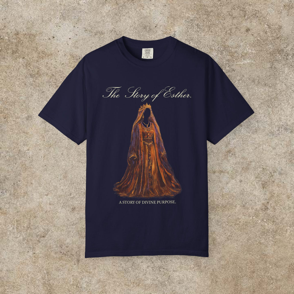 The Story of Esther | Hidden To Crowned Shirt - Front Design
