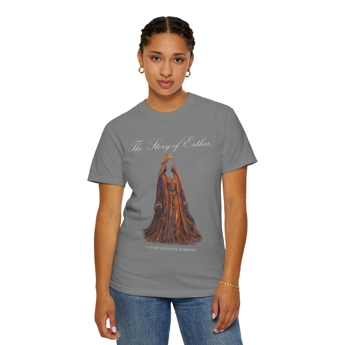 The Story of Esther | Hidden To Crowned Shirt - Front Design