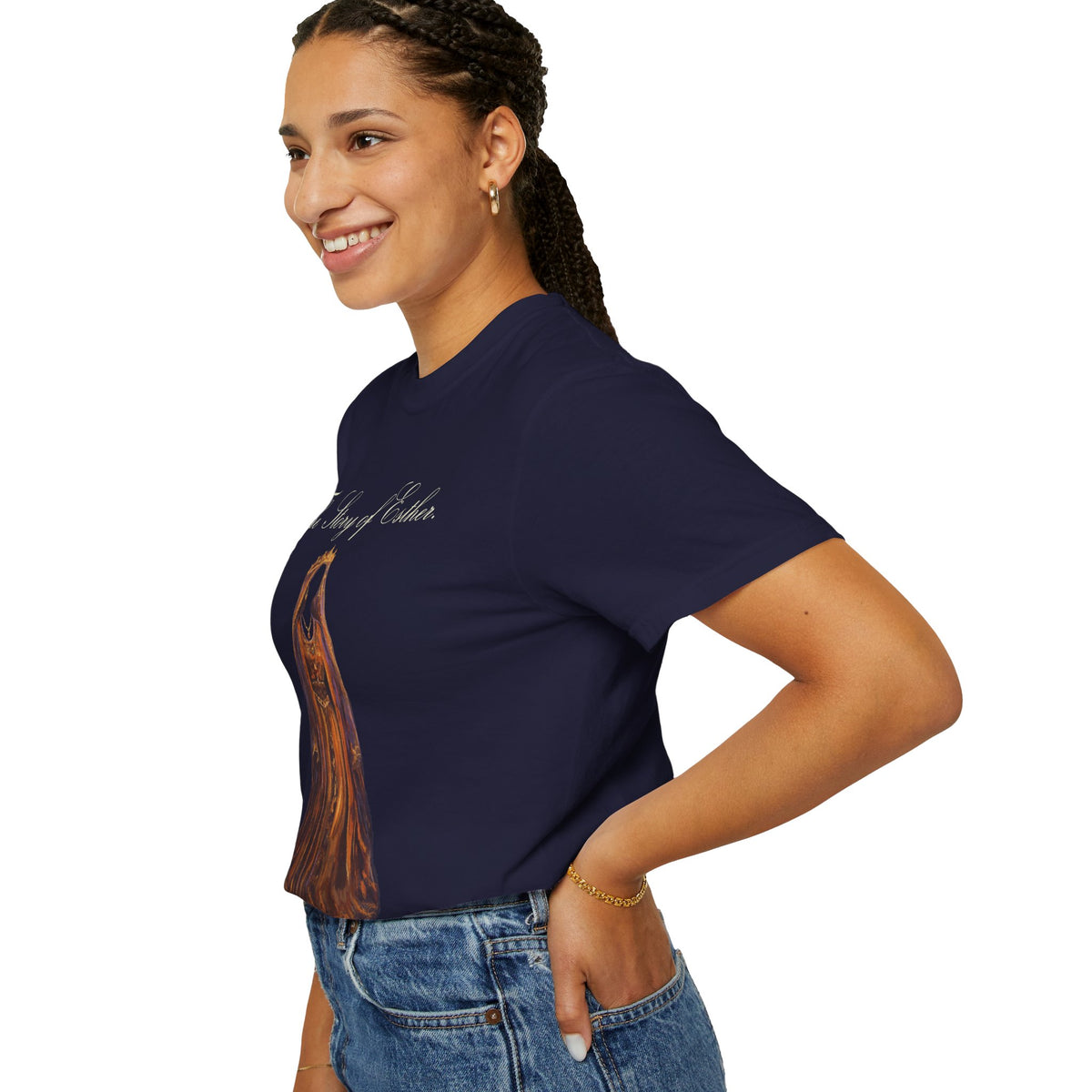 The Story of Esther | Hidden To Crowned Shirt - Front Design