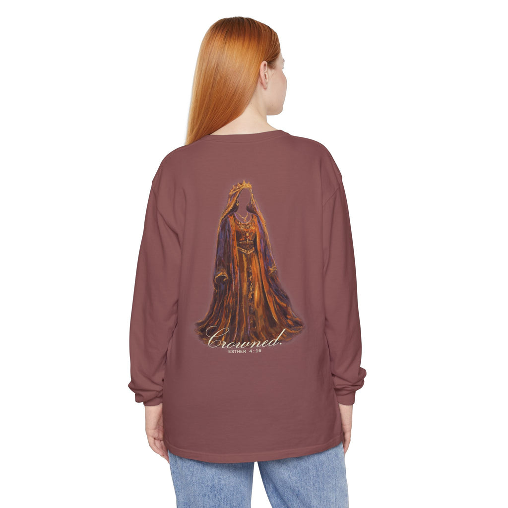 The Story of Esther | Hidden to Crowned Long Sleeve Shirt