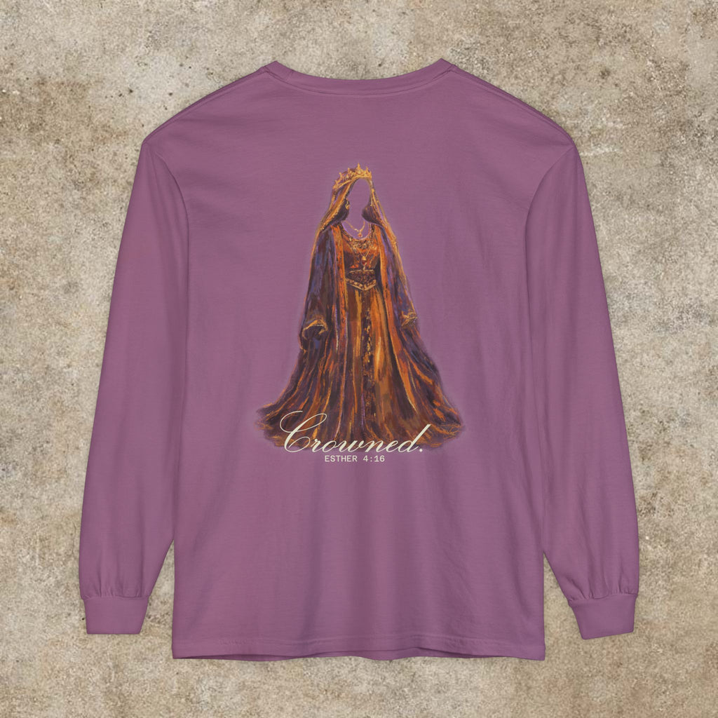 The Story of Esther | Hidden to Crowned Long Sleeve Shirt
