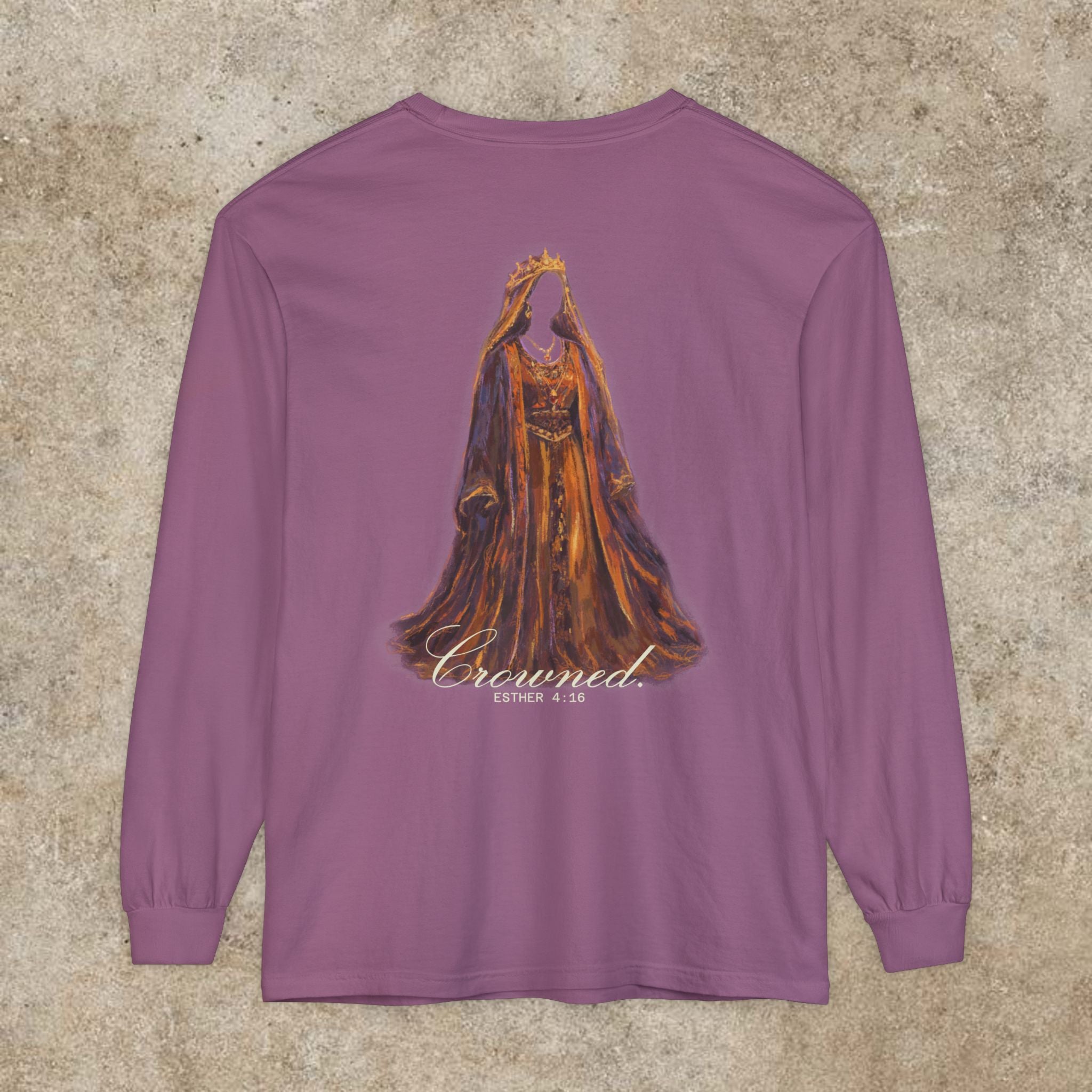 The Story of Esther | Hidden to Crowned Long Sleeve Shirt