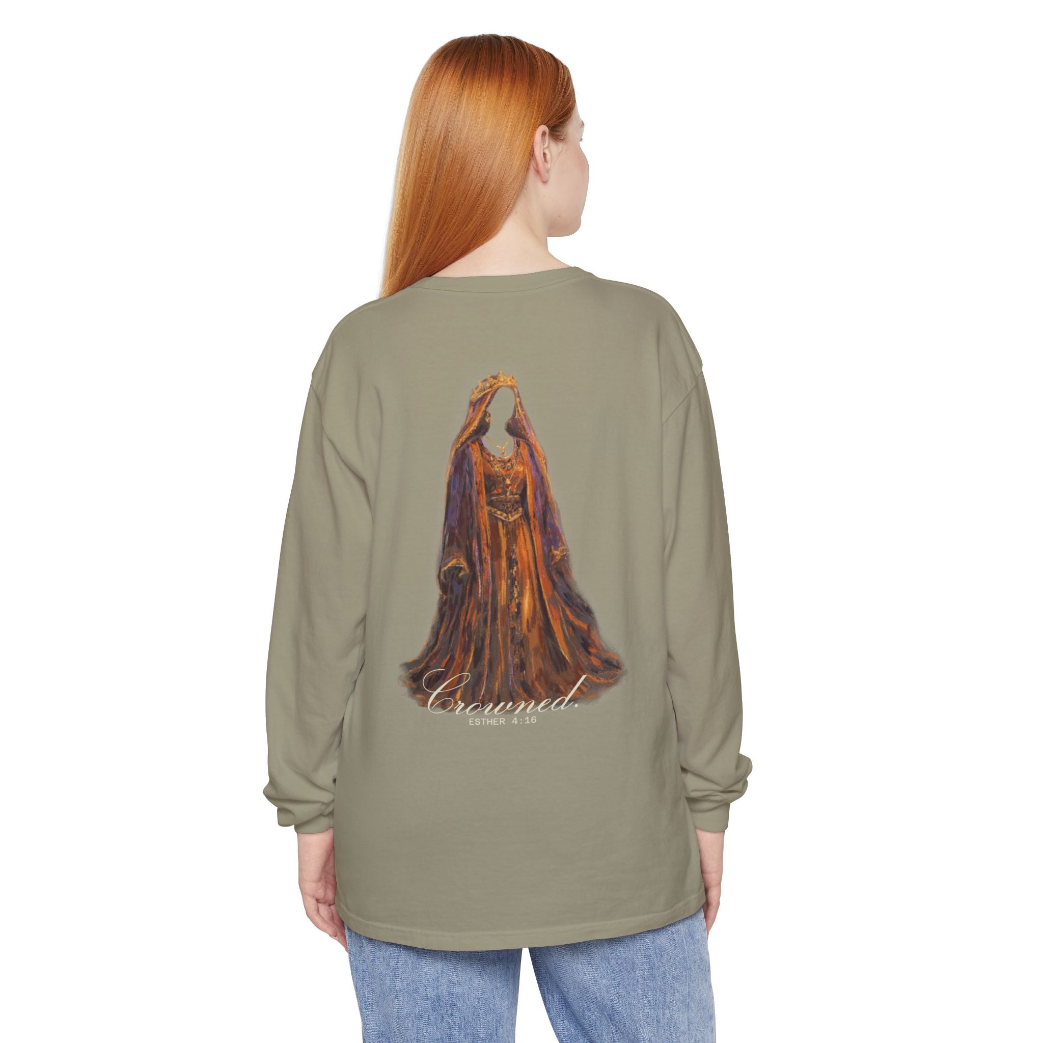 The Story of Esther | Hidden to Crowned Long Sleeve Shirt