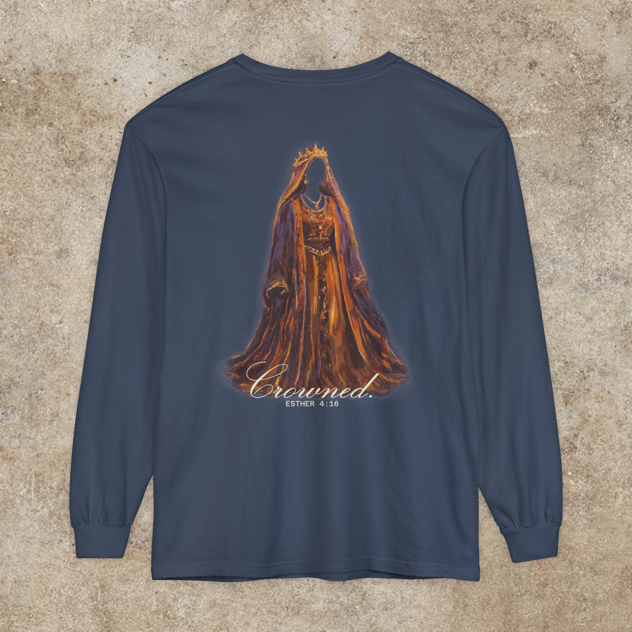 The Story of Esther | Hidden to Crowned Long Sleeve Shirt
