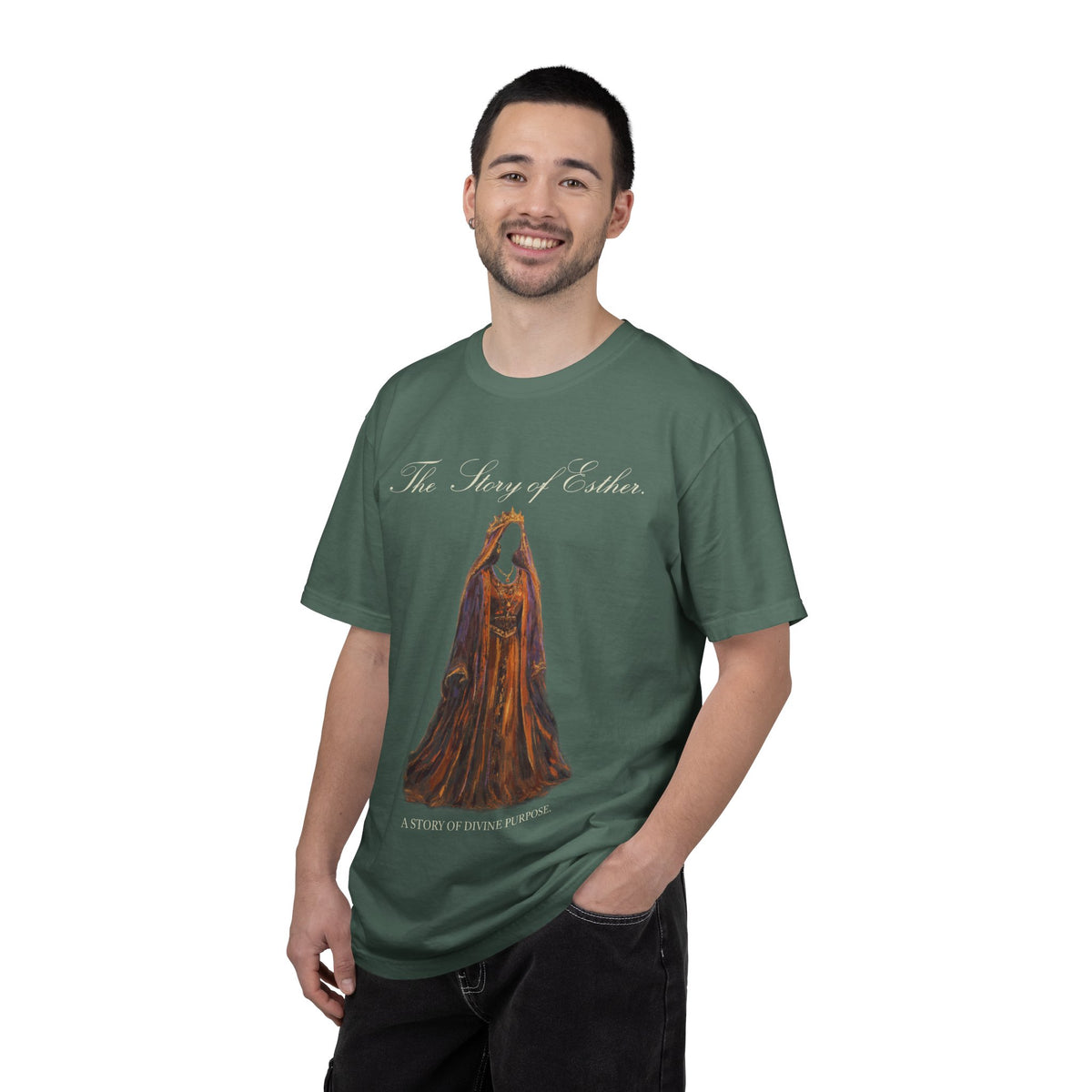 The Story of Esther | Hidden To Crowned Shirt - Front Design