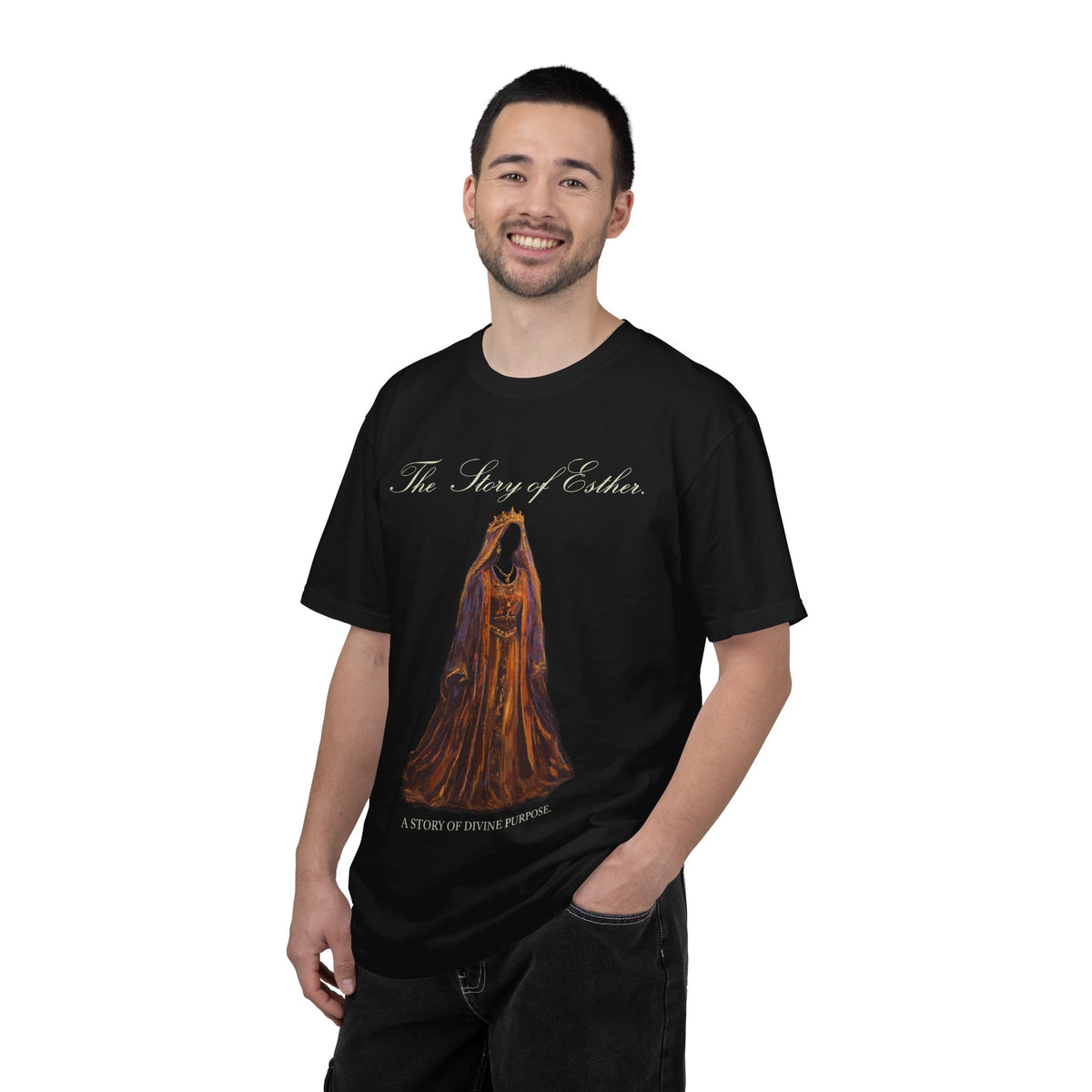 The Story of Esther | Hidden To Crowned Shirt - Front Design