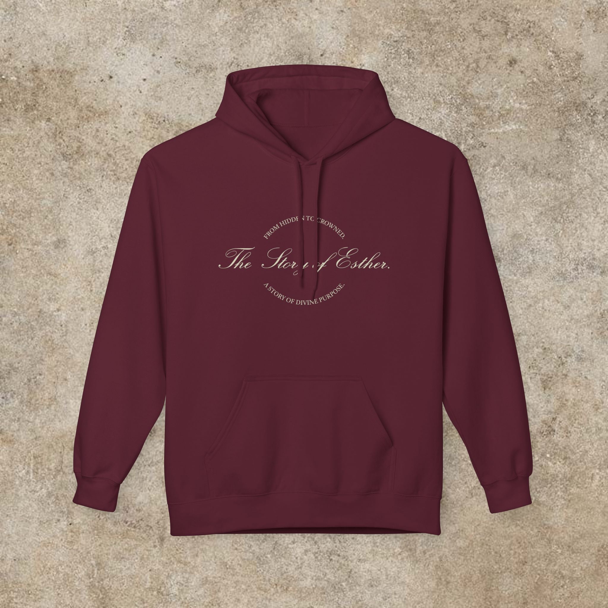The Story of Esther | Hidden to Crowned Hoodie