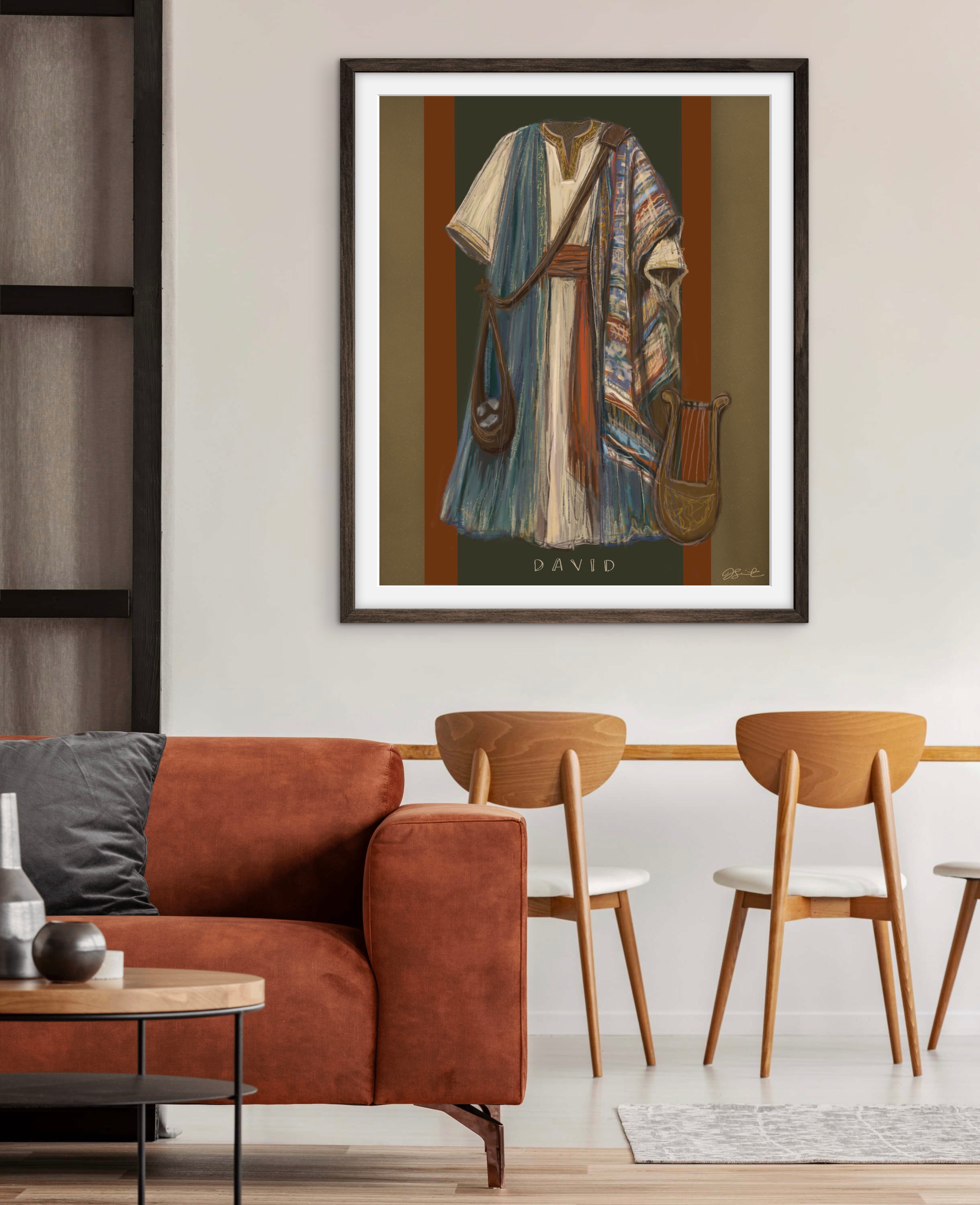 The Story of David - Canvas Print