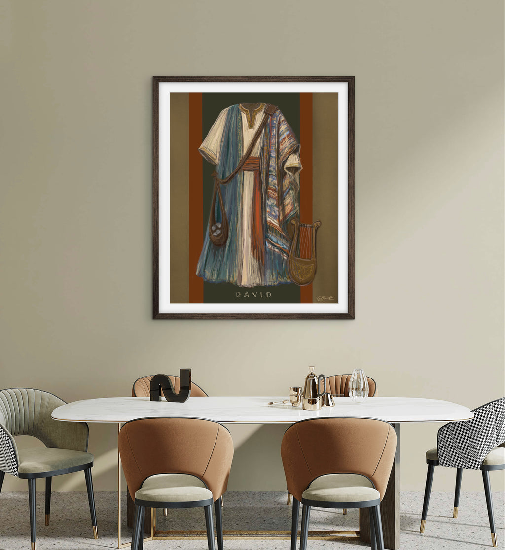 The Story of David - Canvas Print
