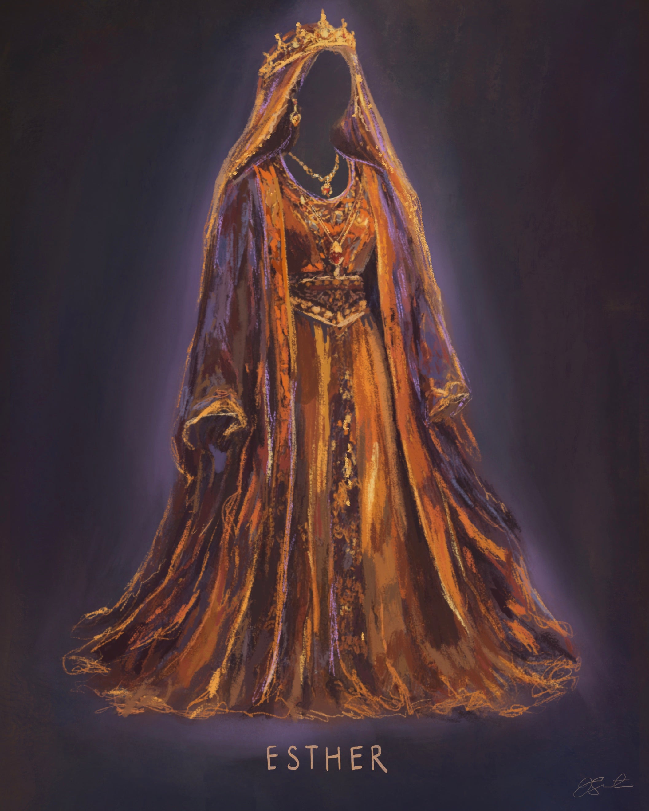 The Story of Esther - Canvas Print