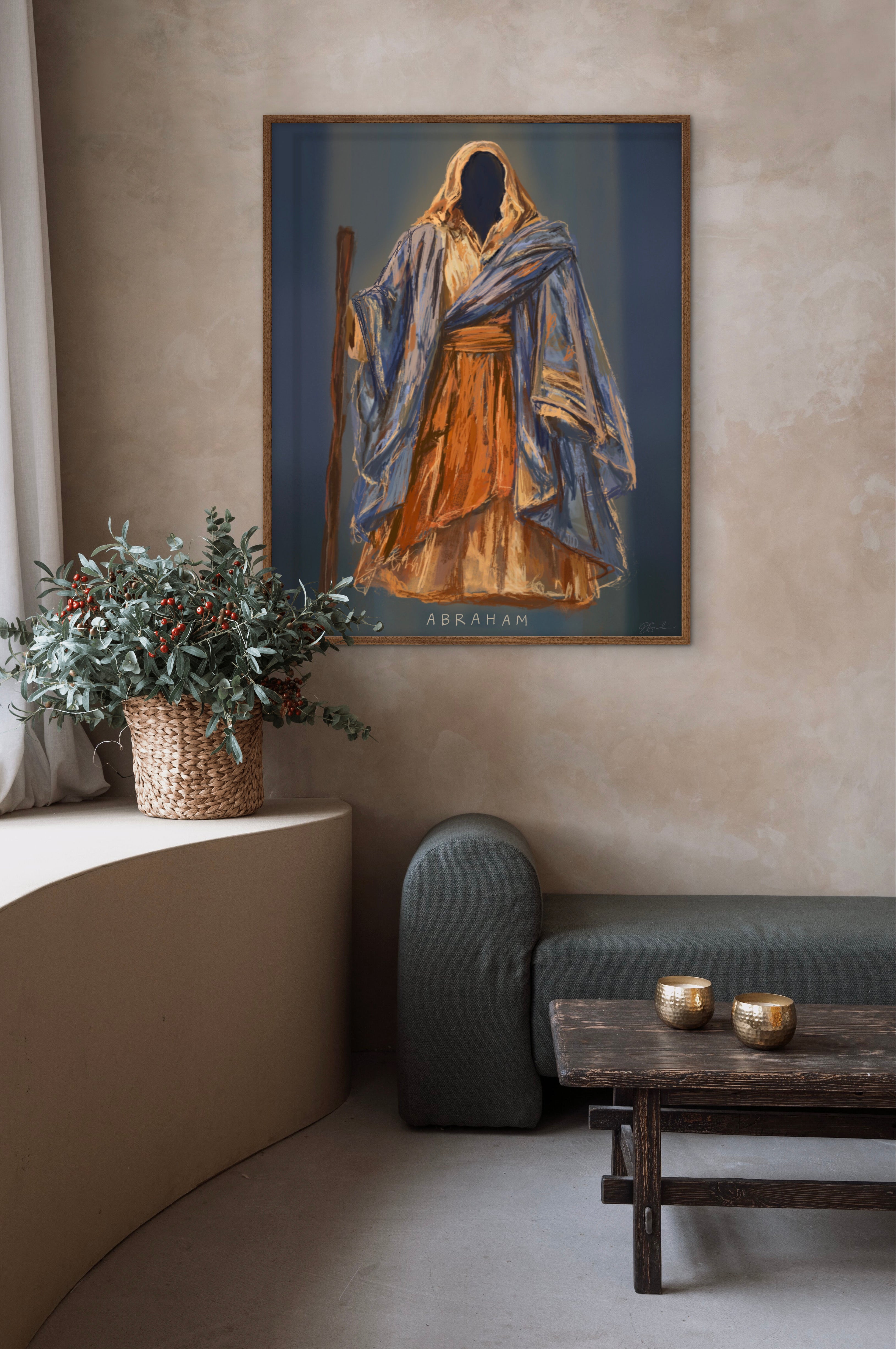 The Story of Abraham - Canvas Print