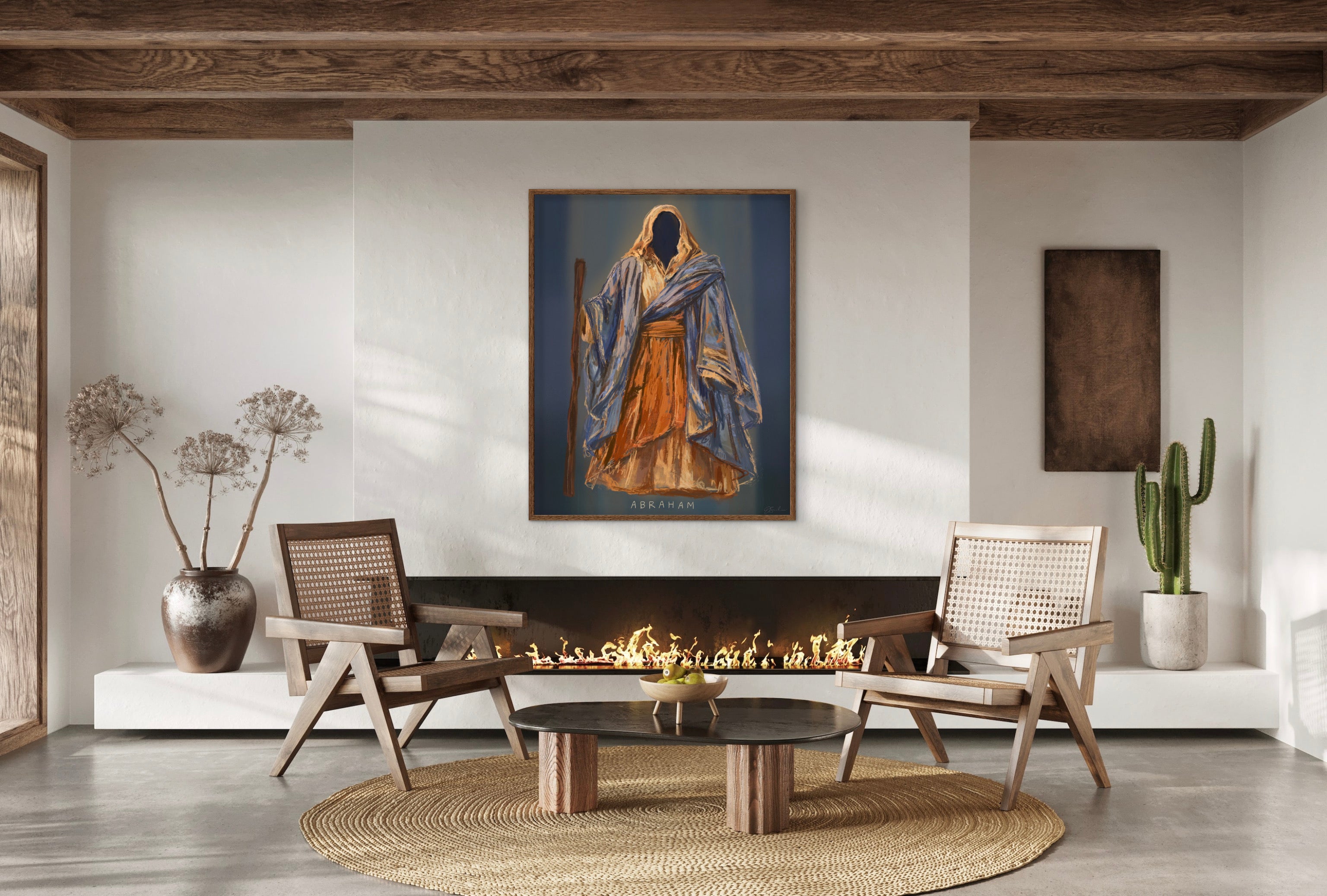 The Story of Abraham - Canvas Print